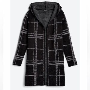 Fortune + Ivy Hooded Cardigan Coat Size Large